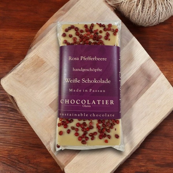 Rosa Beere Weiße Schokolade
