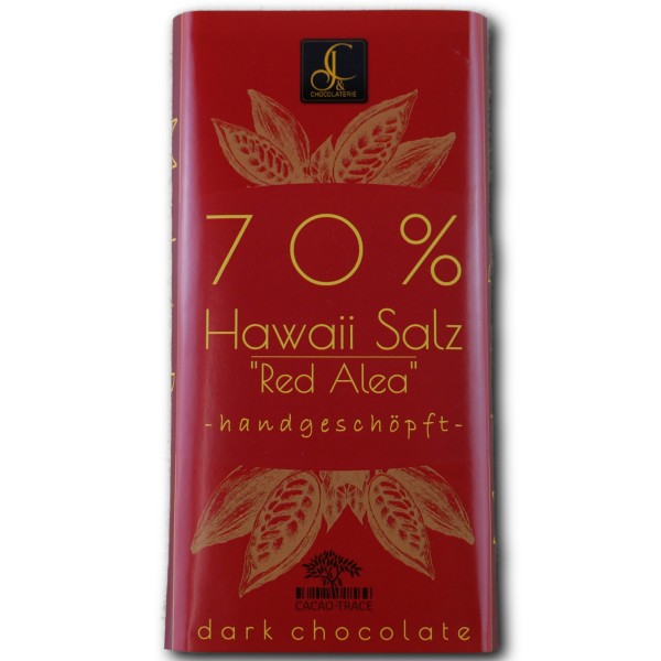 Tafelschokolade Zartbitter Hawaii Salz