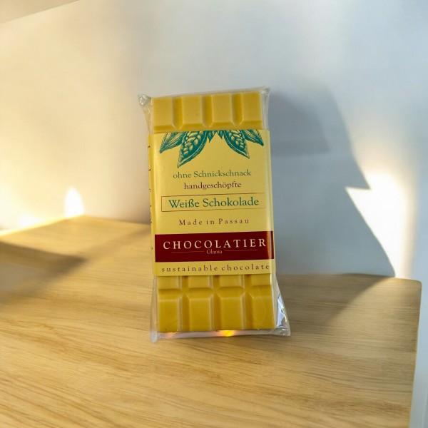 tafelschokolade white pur