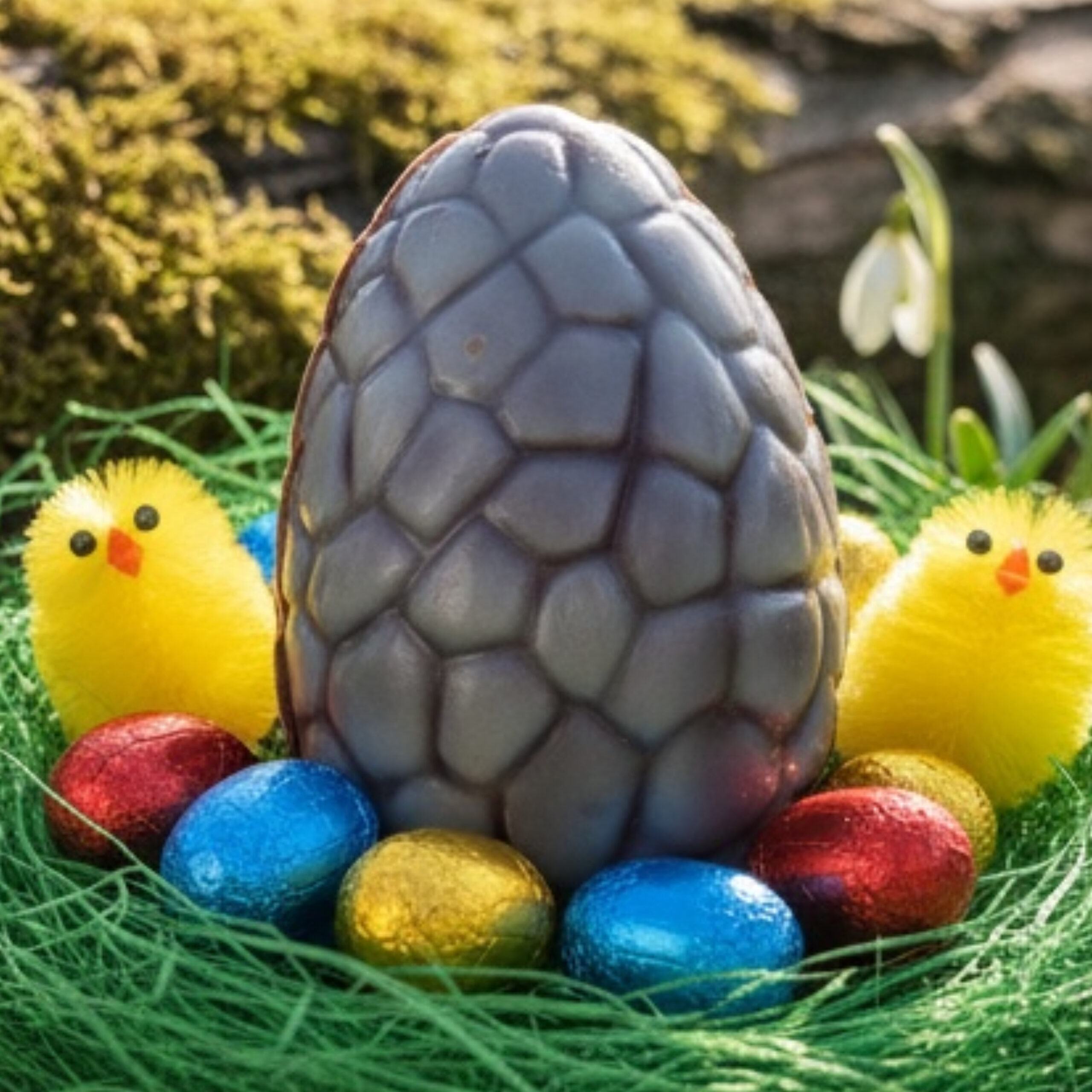 Erdbeere Joghurt - Ostereierpraline