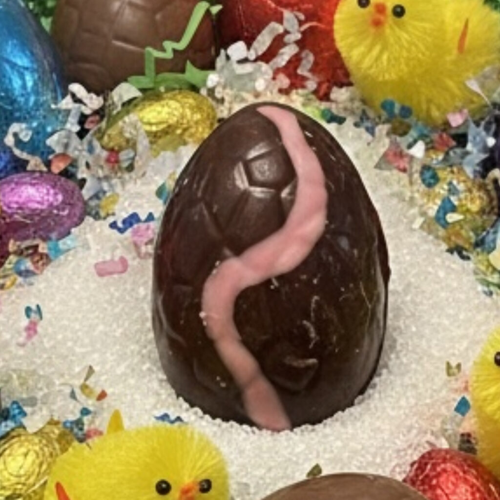 Himbeere - Osterpraline